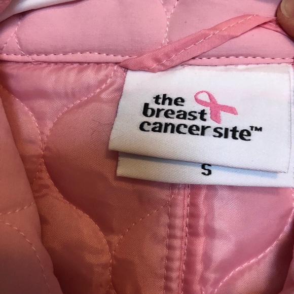 Breast Cancer Awareness Pink puffer vest - Picture 4 of 6